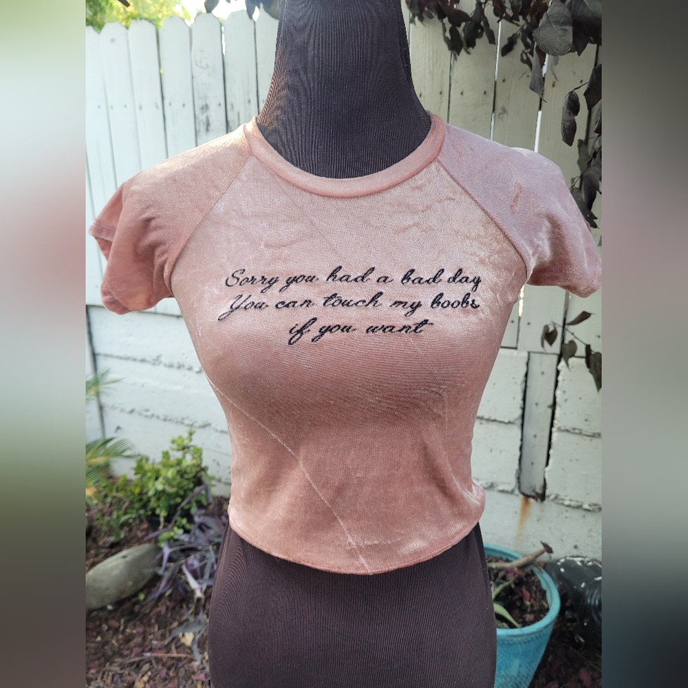OHMIGHTY BABY TEE size-xs